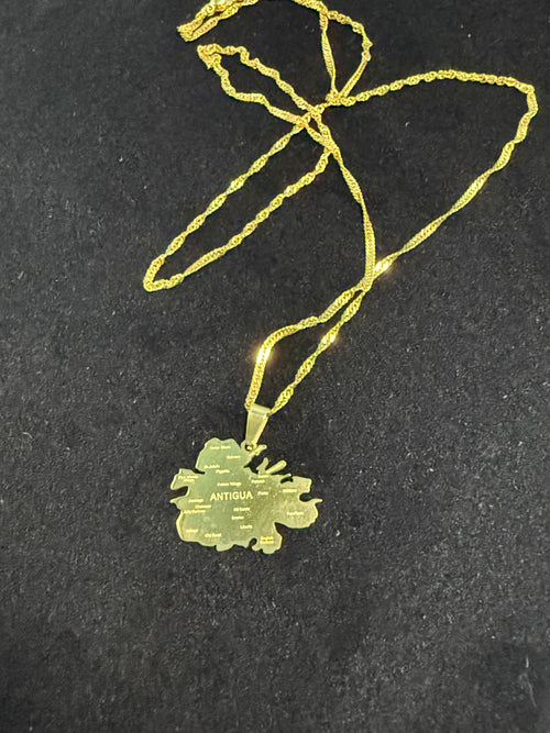 ANTIGUA PENDANT + NECKLACE