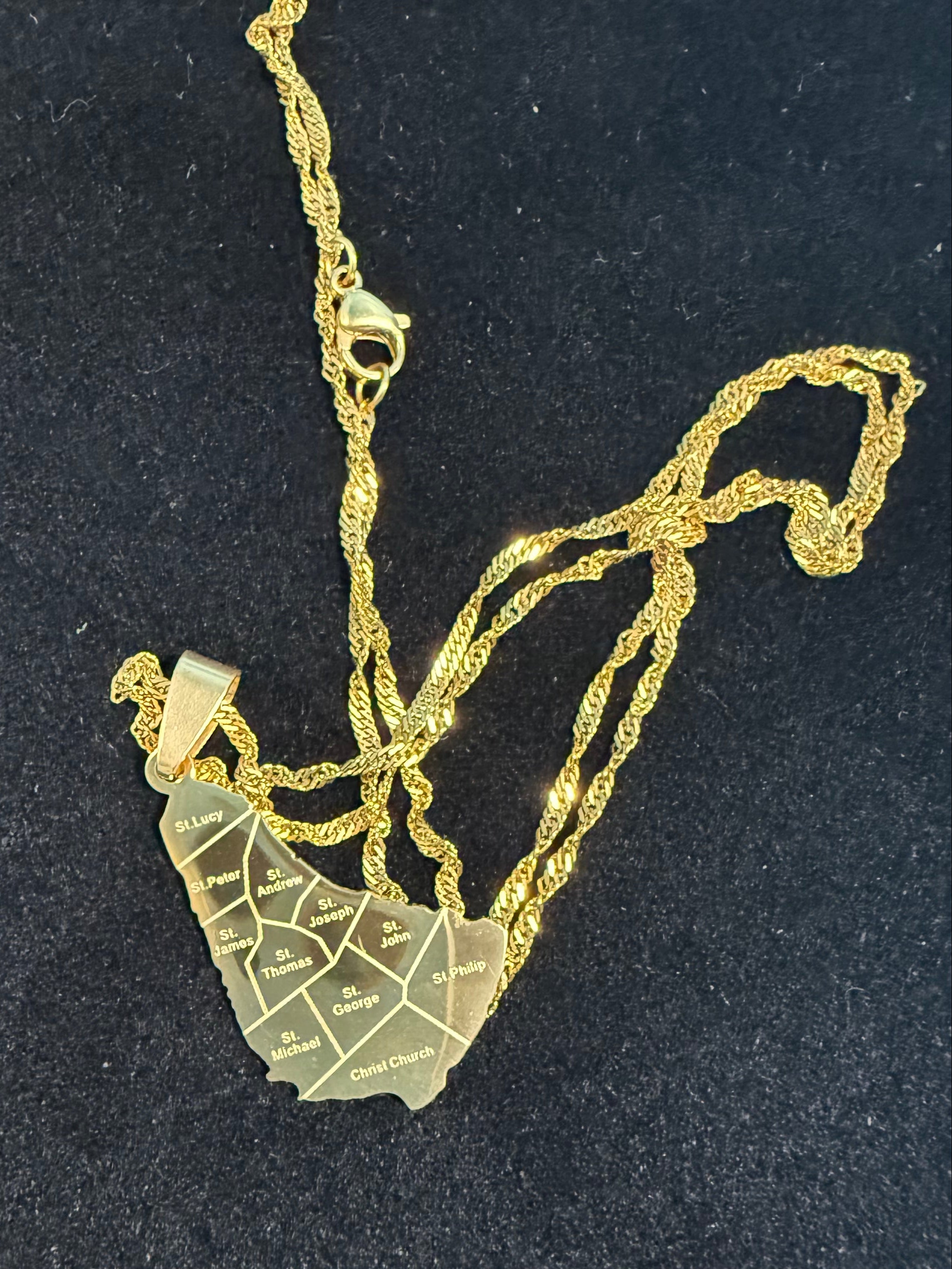 BARBADOS PENDANT + NECKLACE