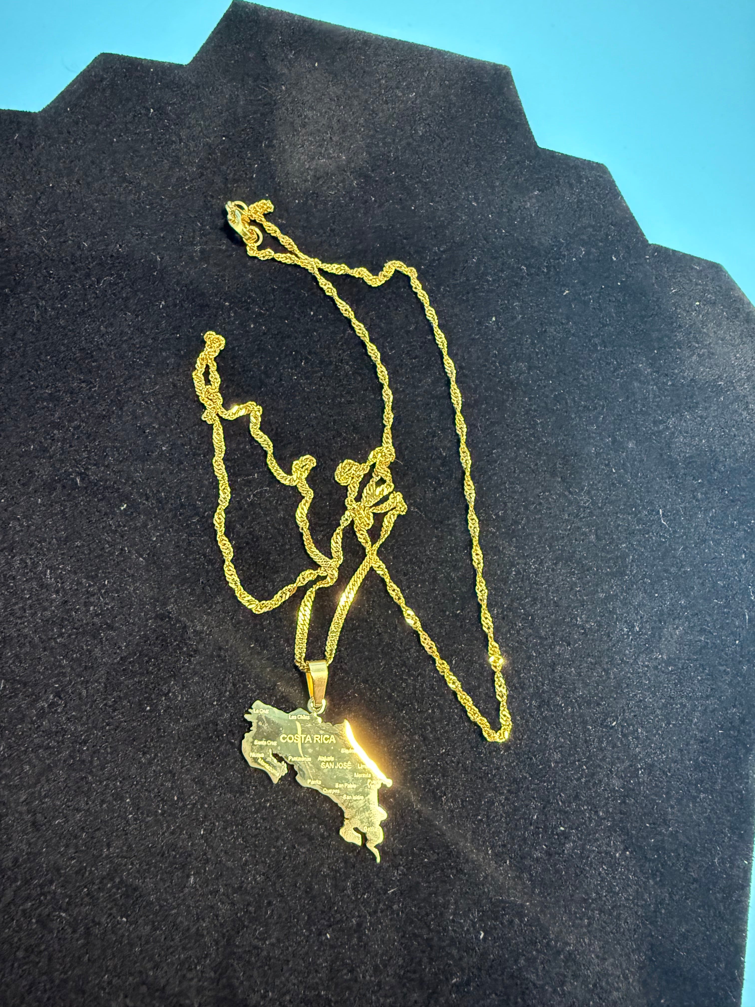 COSTA RICA PENDANT + NECKLACE