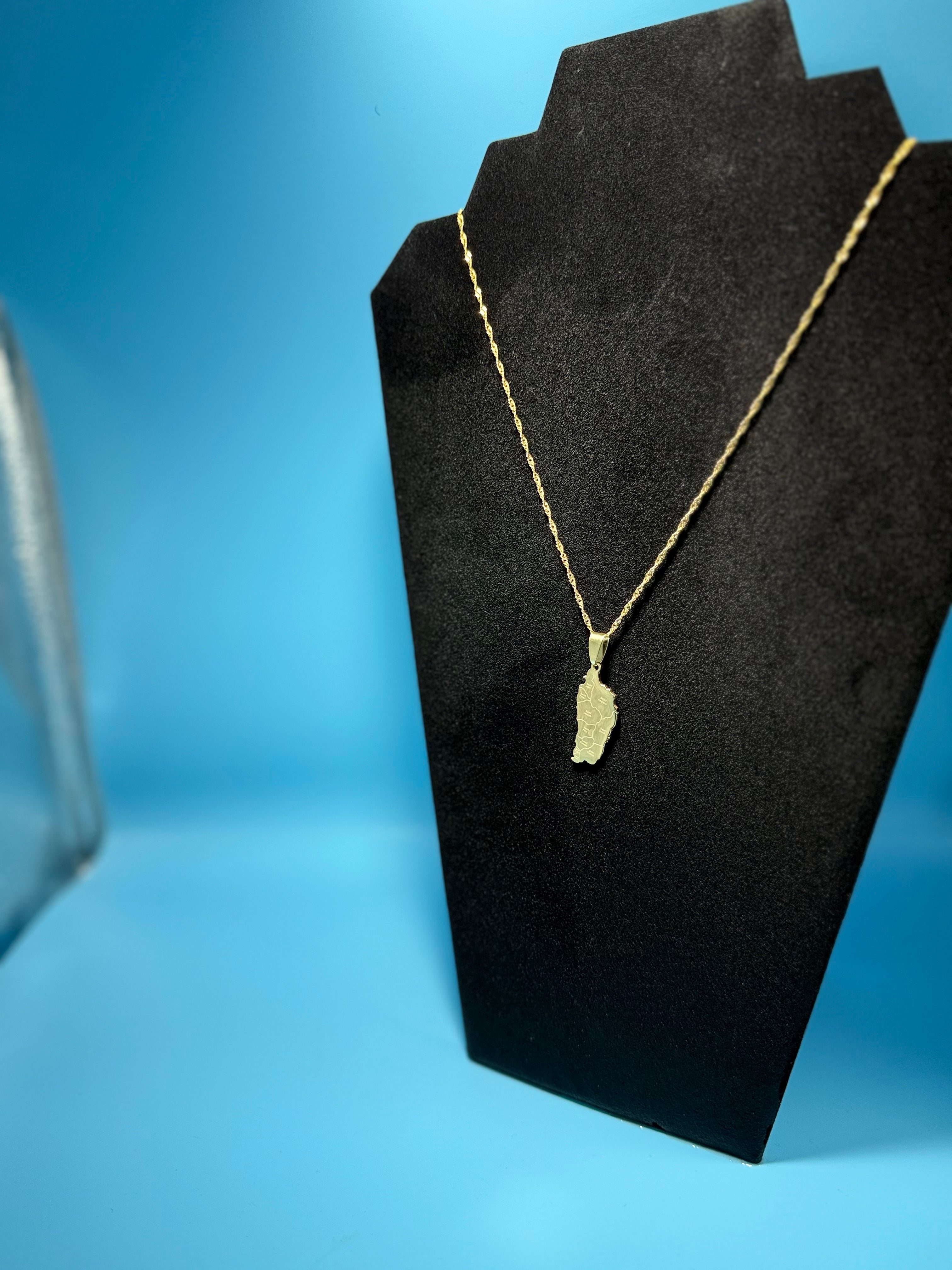 DOMINICA PENDANT + NECKLACE
