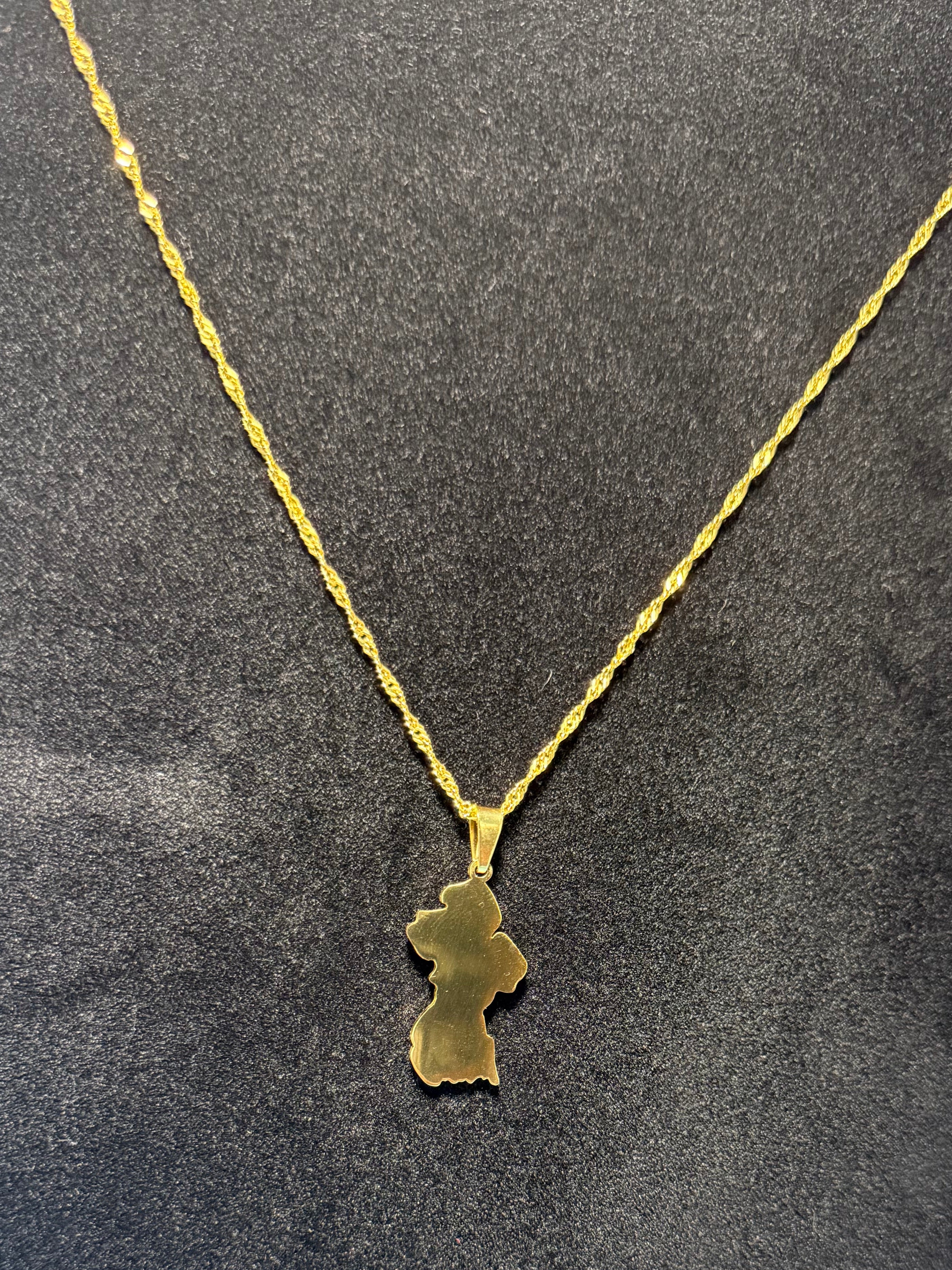 GUYANA PENDANT + NECKLACE