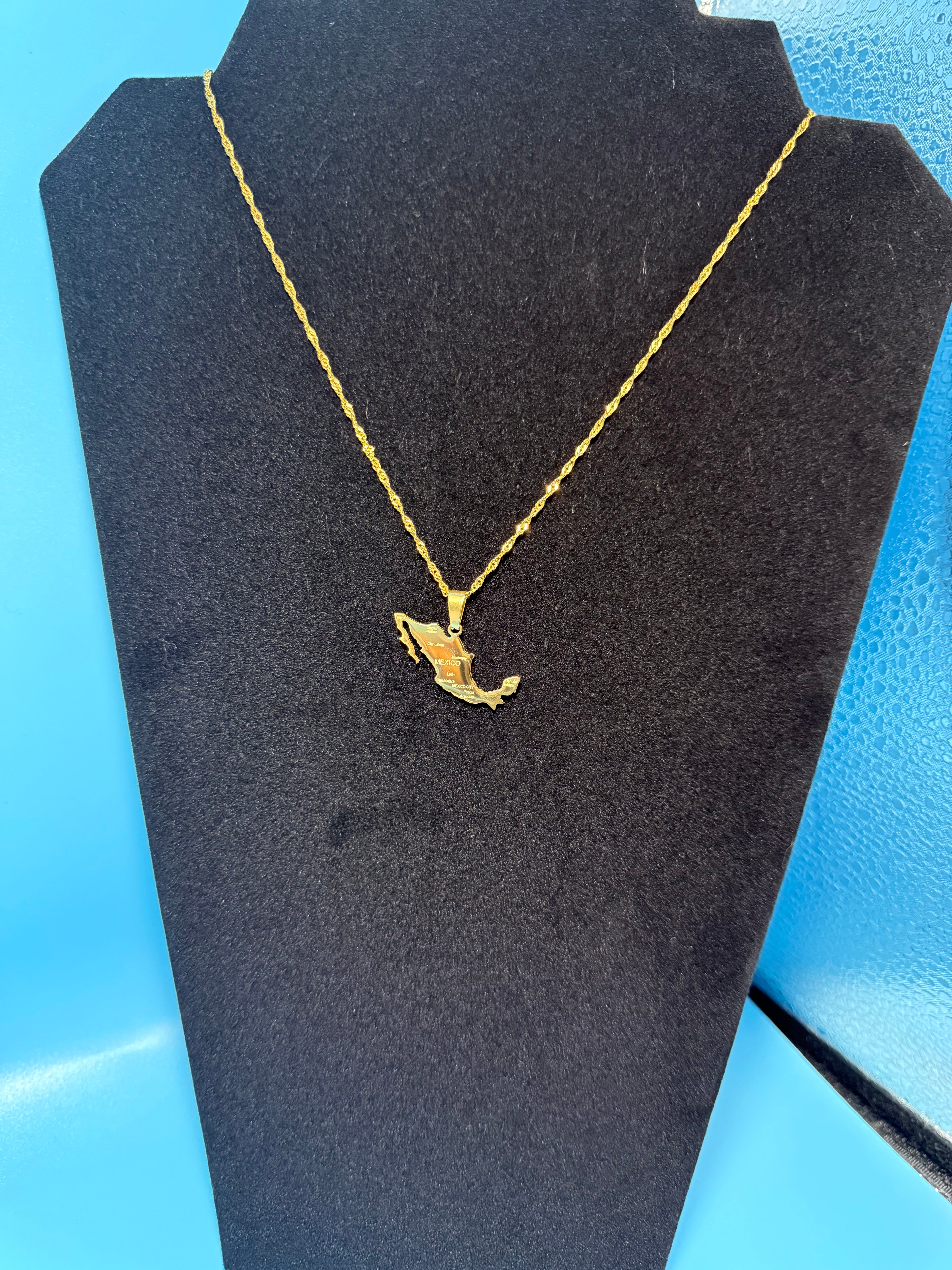 MEXICO PENDANT + NECKLACE