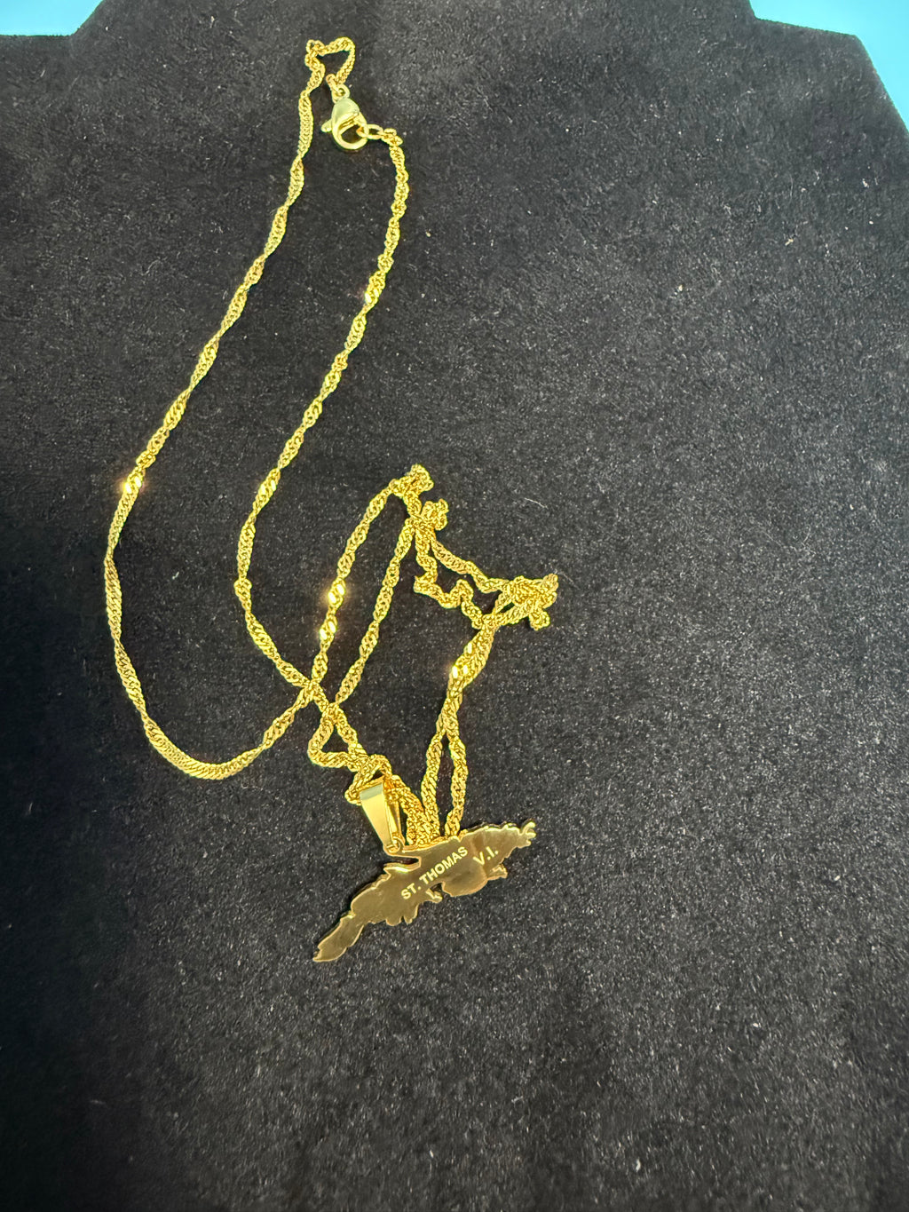 USVI (Virgin Island) PENDANT + NECKLACE