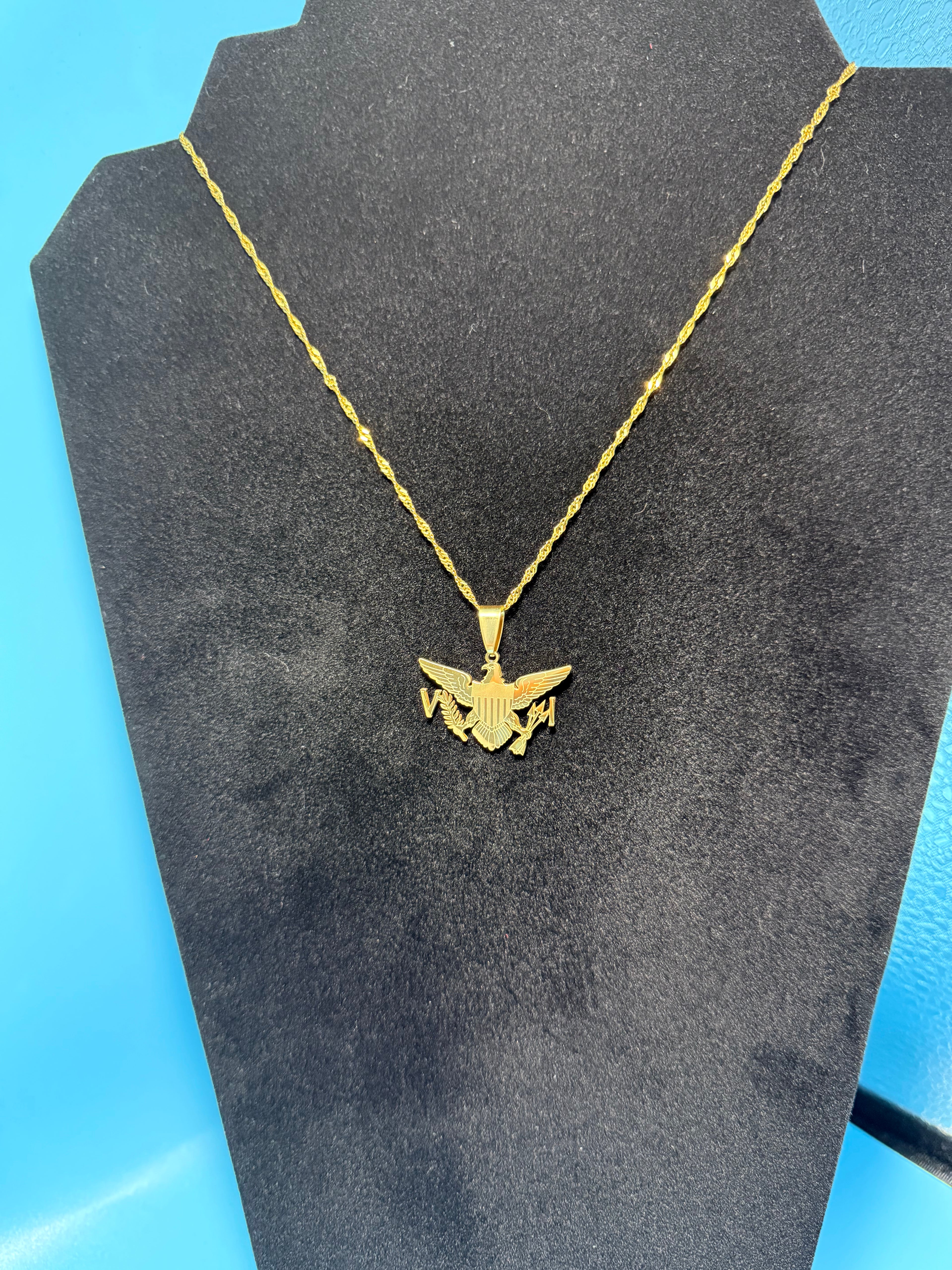 USVI (Virgin Island) PENDANT + NECKLACE